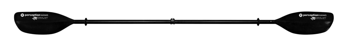 3-Piece Kayak Paddle with Nylon Blade and Aluminum Shaft, 90.5 in N19682