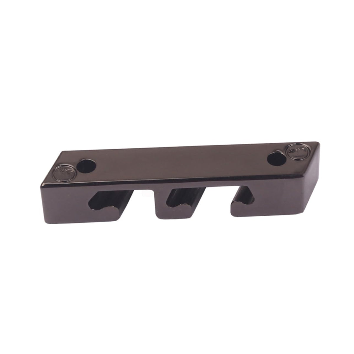 Black Metal Bass Guitar String Retainer Q54515