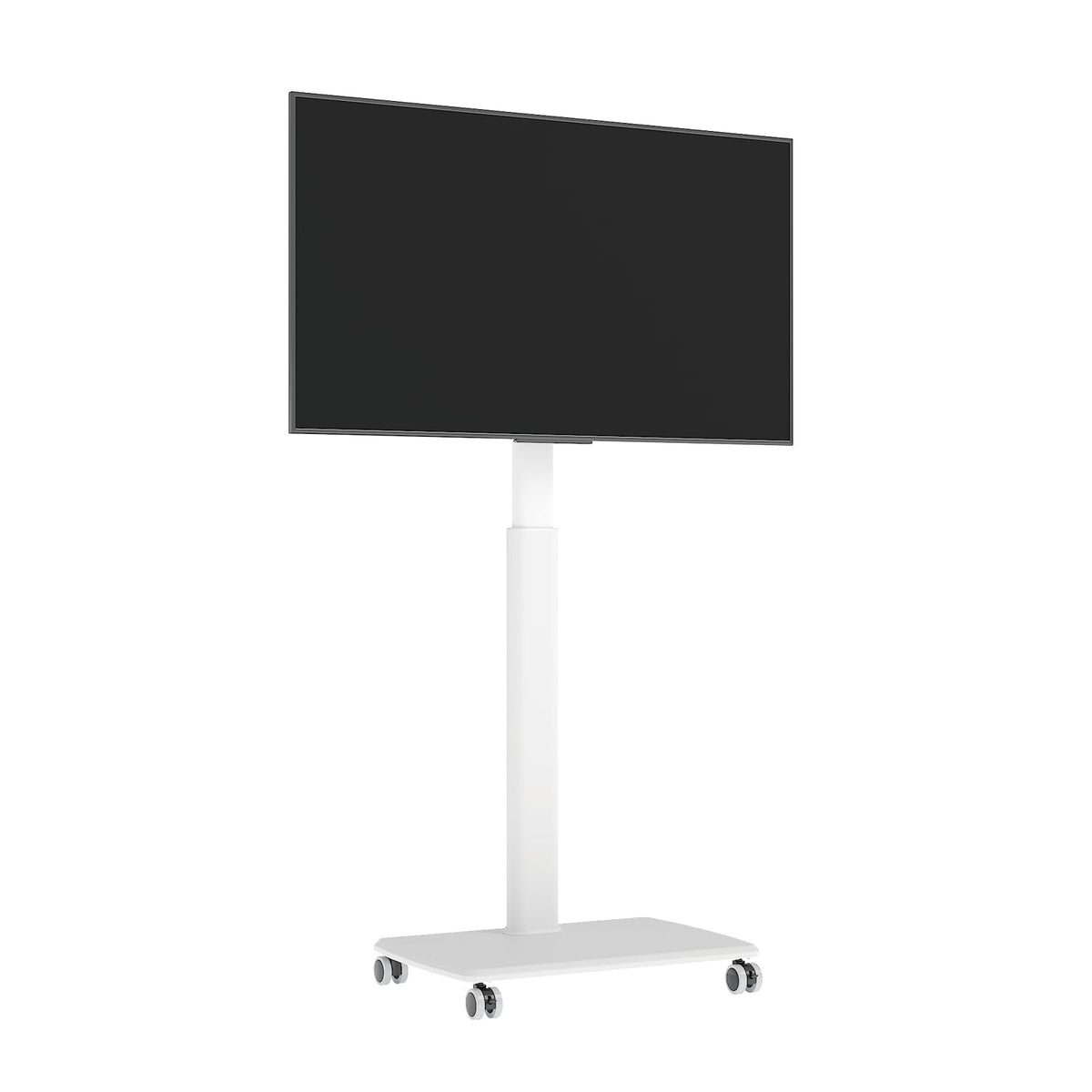 White Rolling TV Stand M733336