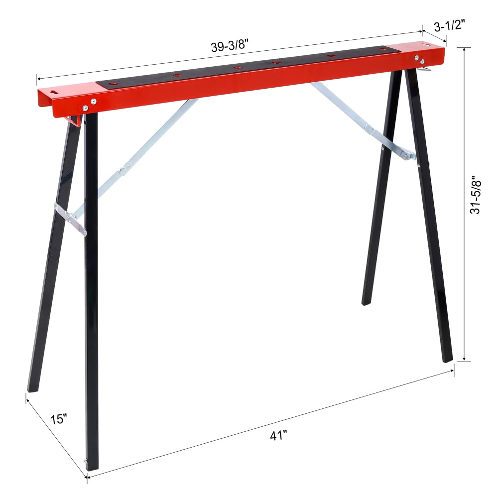Foldable Steel Saw Horses 2 Pack G9271