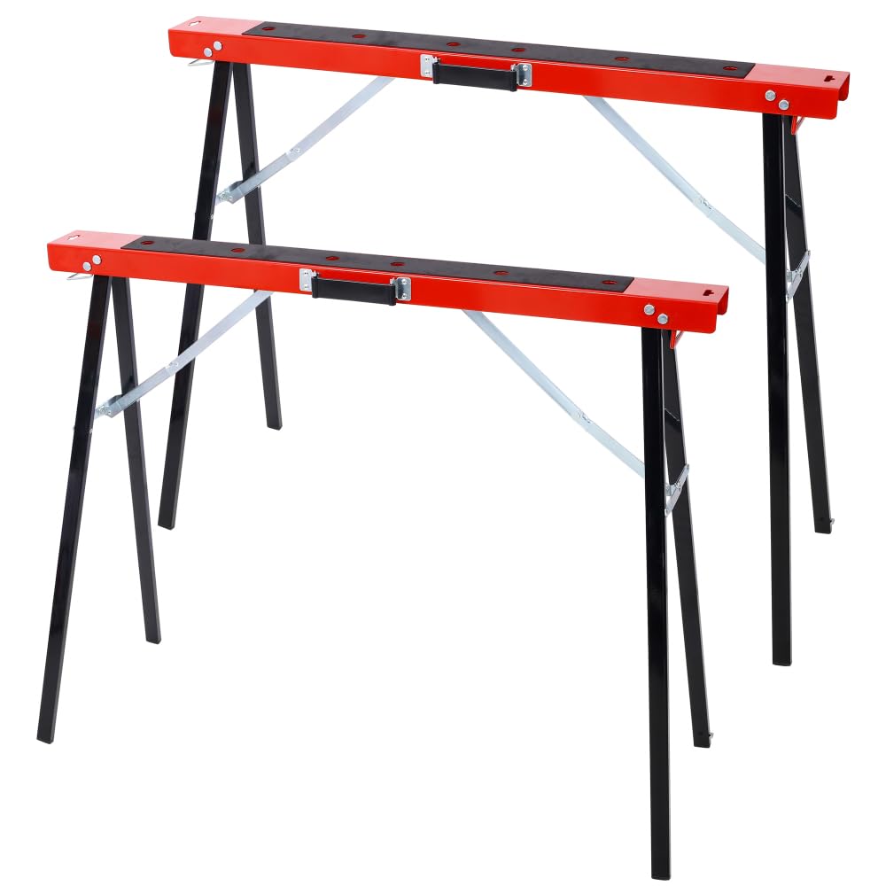 Foldable Steel Saw Horses 2 Pack G9271