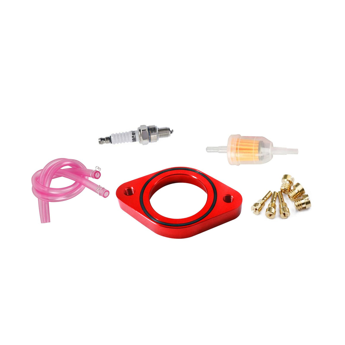 40MM Carburetor with Red Intake Manifold M1232