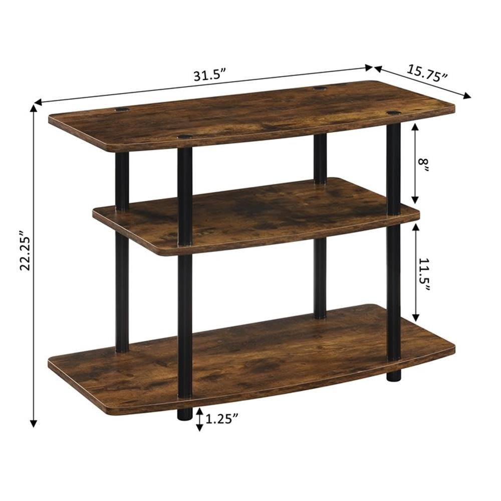 3-Tier TV Stand with Shelves H74898