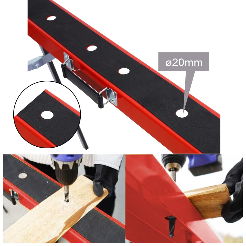 Foldable Steel Saw Horses 2 Pack G9271