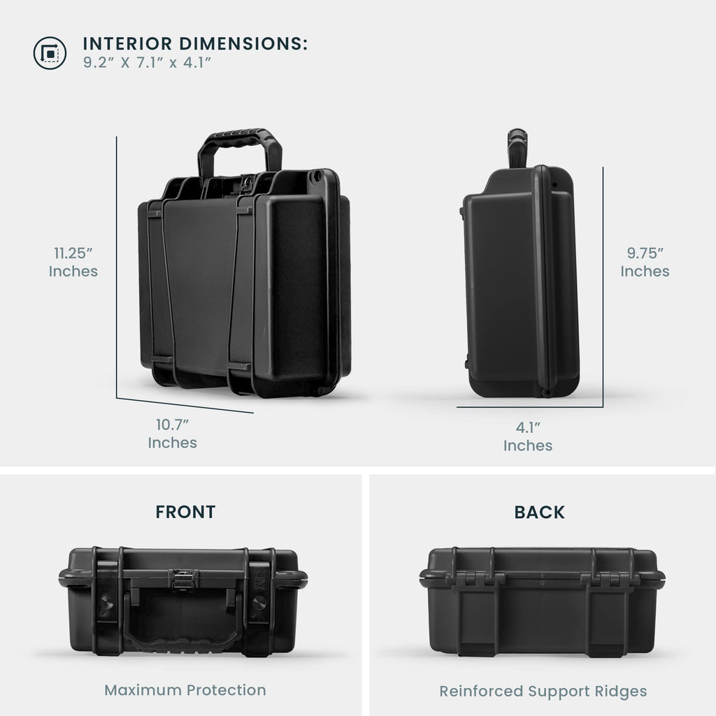 Heavy Duty Protective Dry Box Case with Foam P638