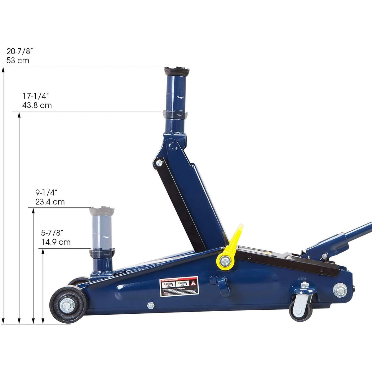 3 Ton Floor Jack & 6 Ton Jack Stands J471387
