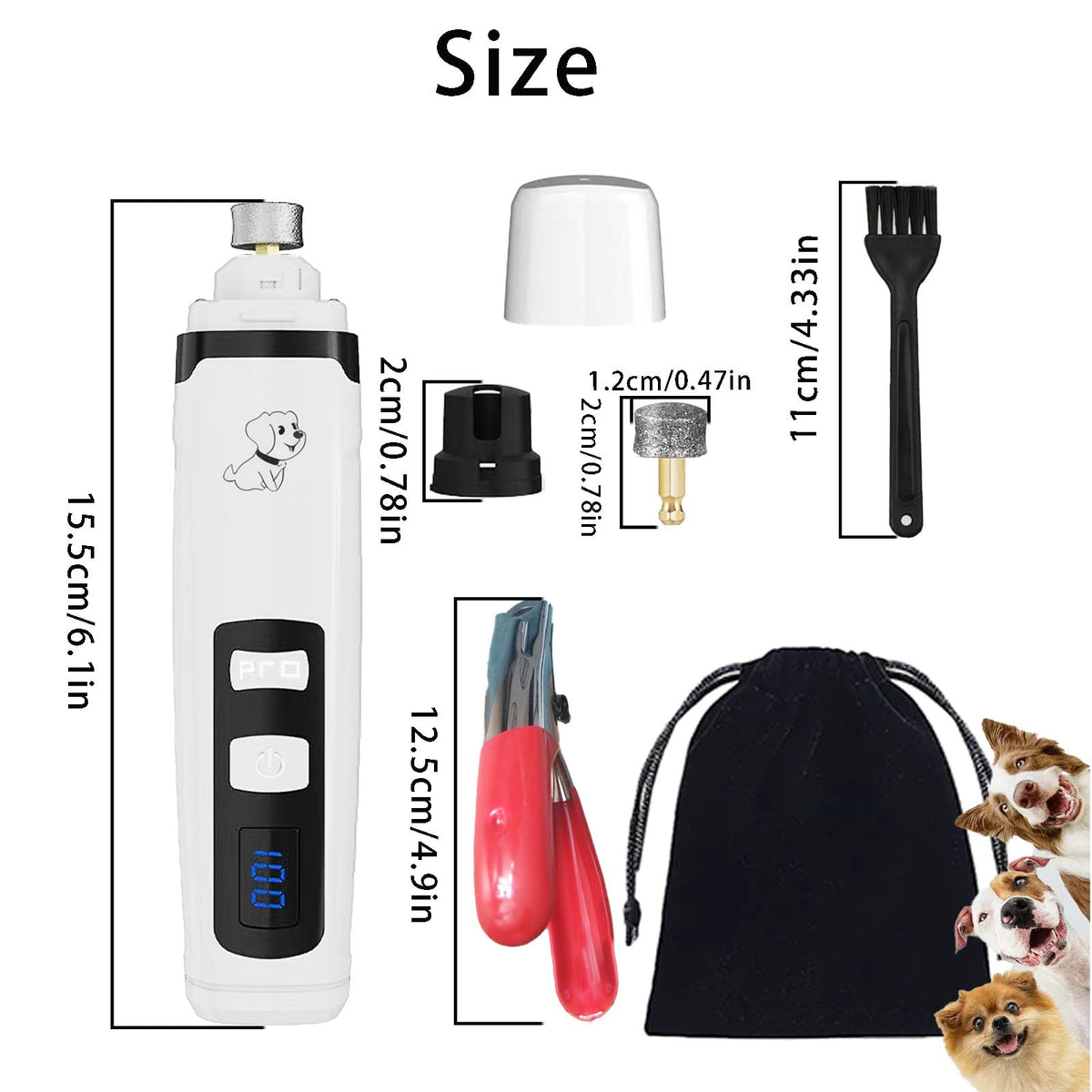 Dog Nail Clippers and Nail Grinder Set N10205