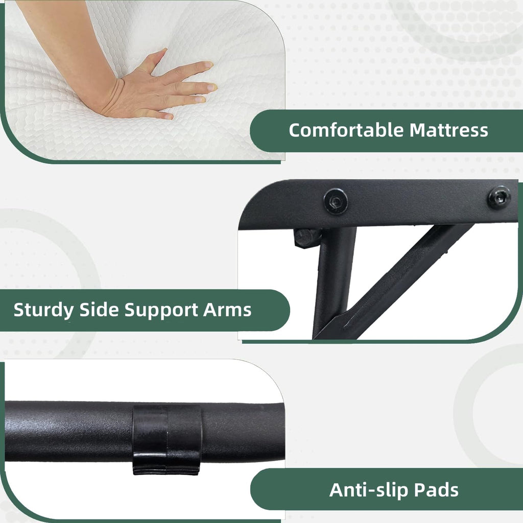 Folding Bed with Mattress I3120