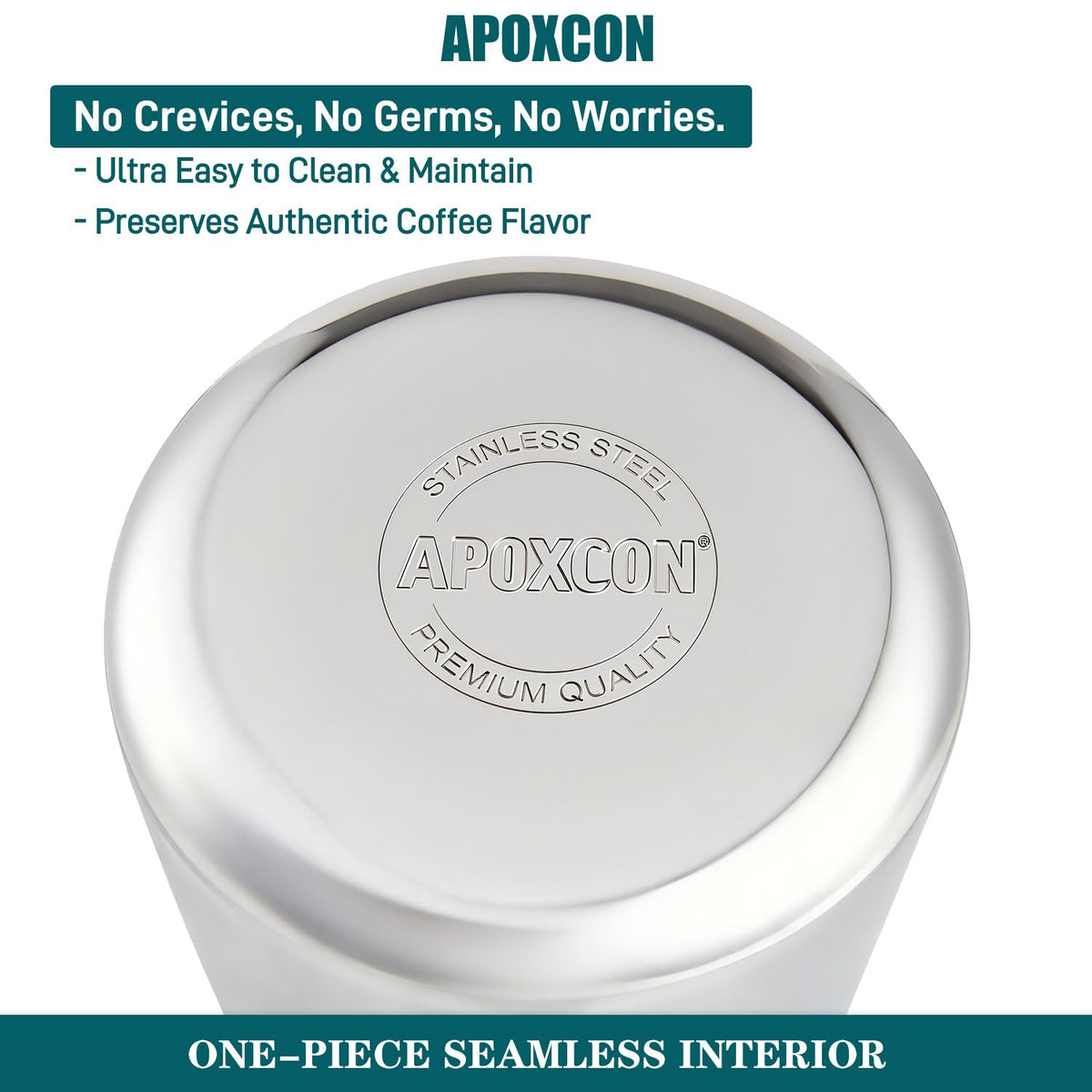 Coffee Percolator Pot Stainless Steel 8 Cup J2316