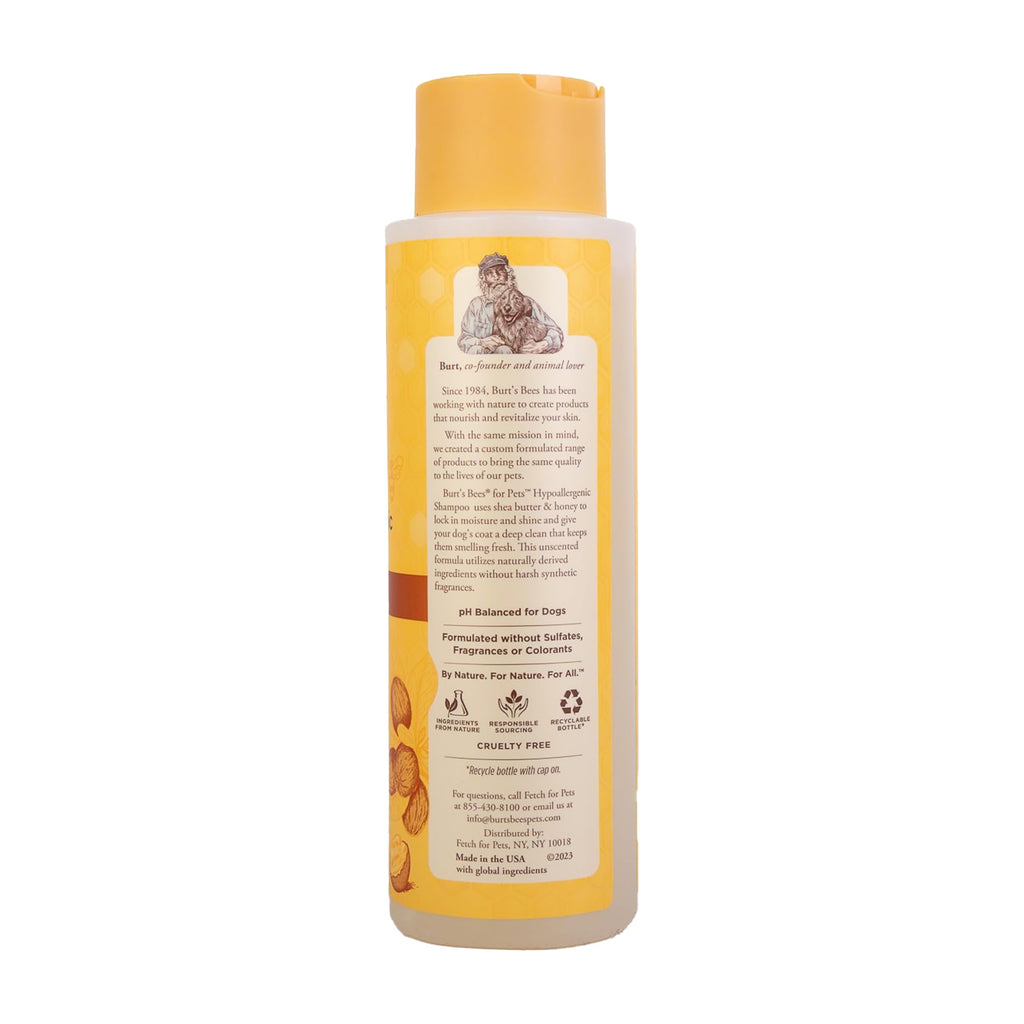 Hypoallergenic Dog Shampoo Shea Butter Honey 16 Fl Oz B4927