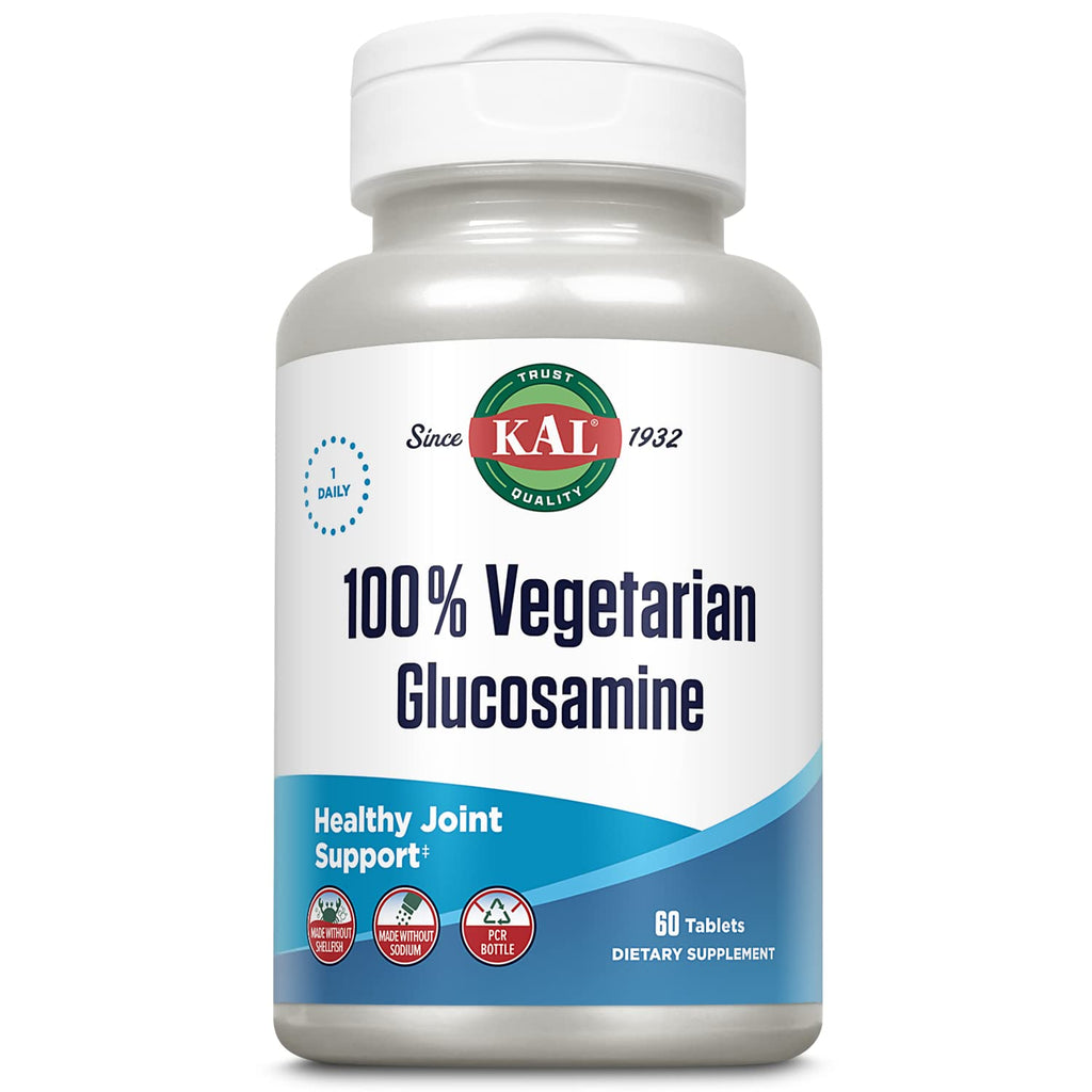 Vegetarian Glucosamine 1000 mg Joint Health Supplement 60 Tablets S59630