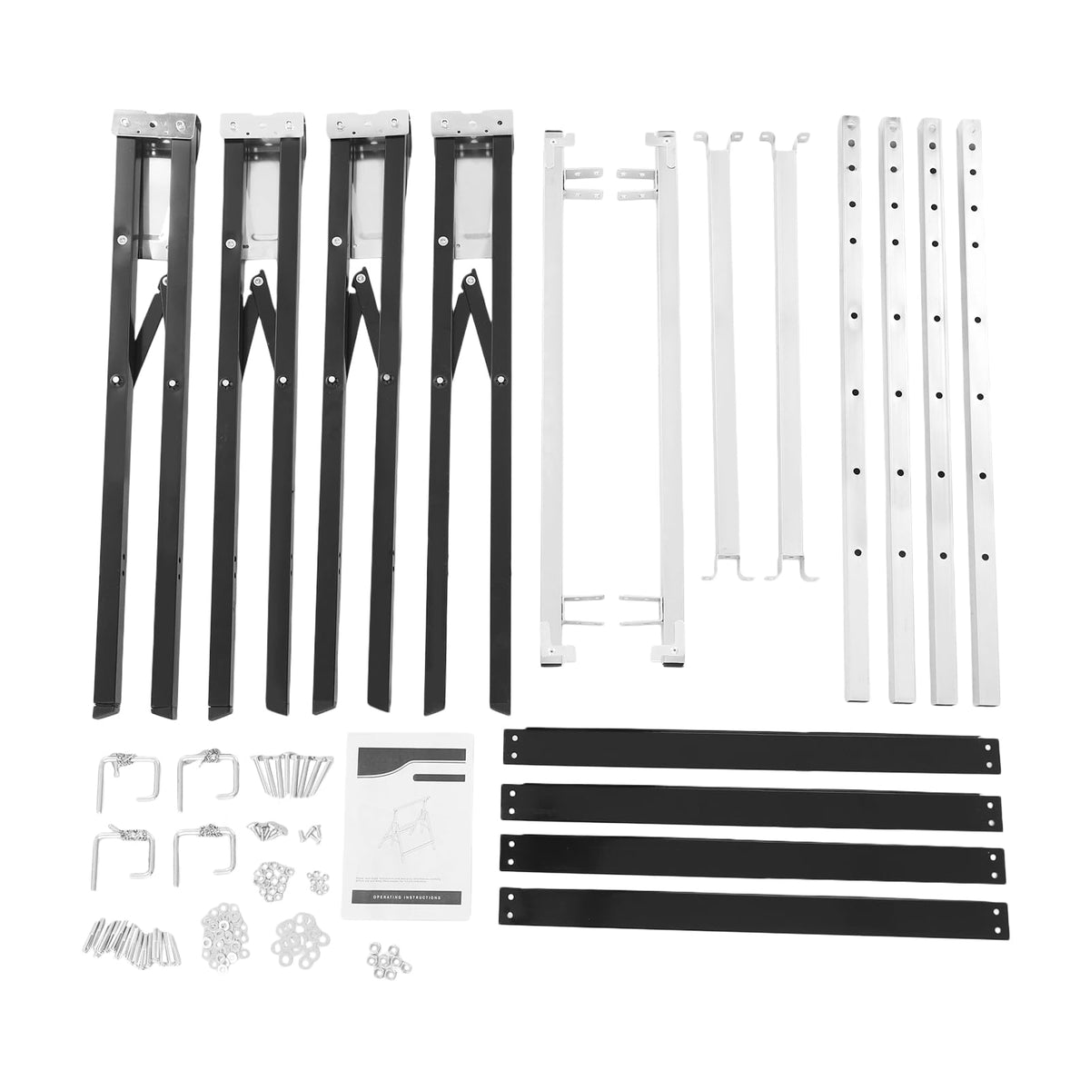 Foldable Steel 2 Pack Adjustable Height Saw Horses T985