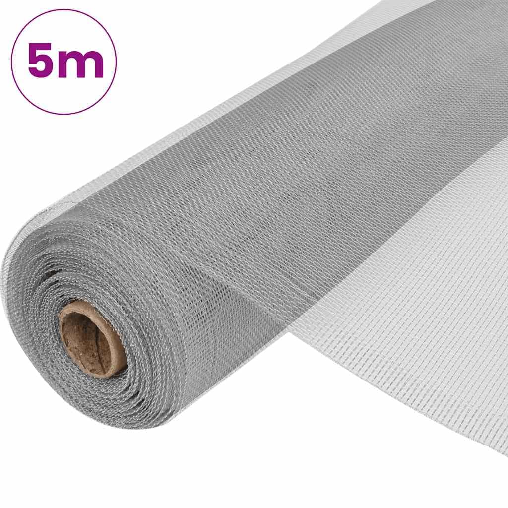 Aluminum Mesh Screen 39.4x196.9 Inch Silver Mesh Roll Z1679