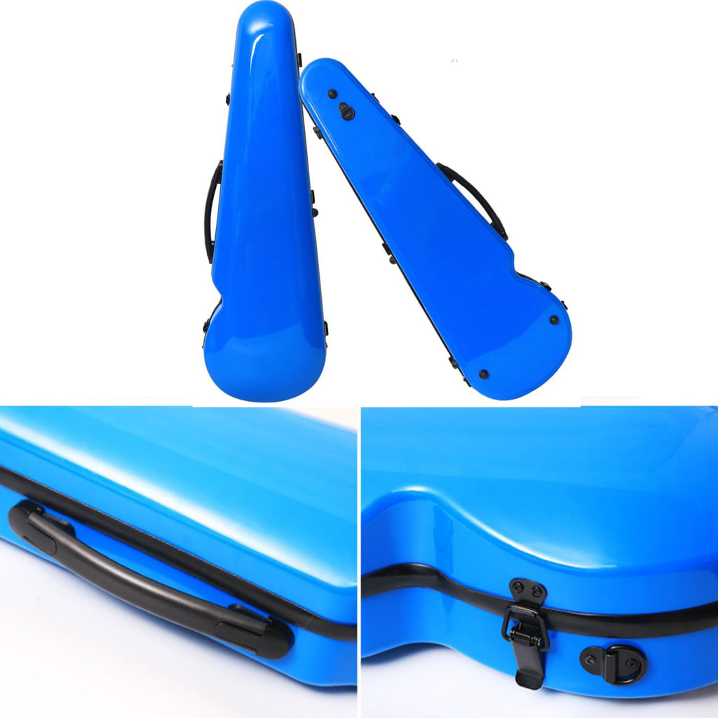 4/4 Full Size Hard Shell Carbon Fiber Violin Case with Straps A866