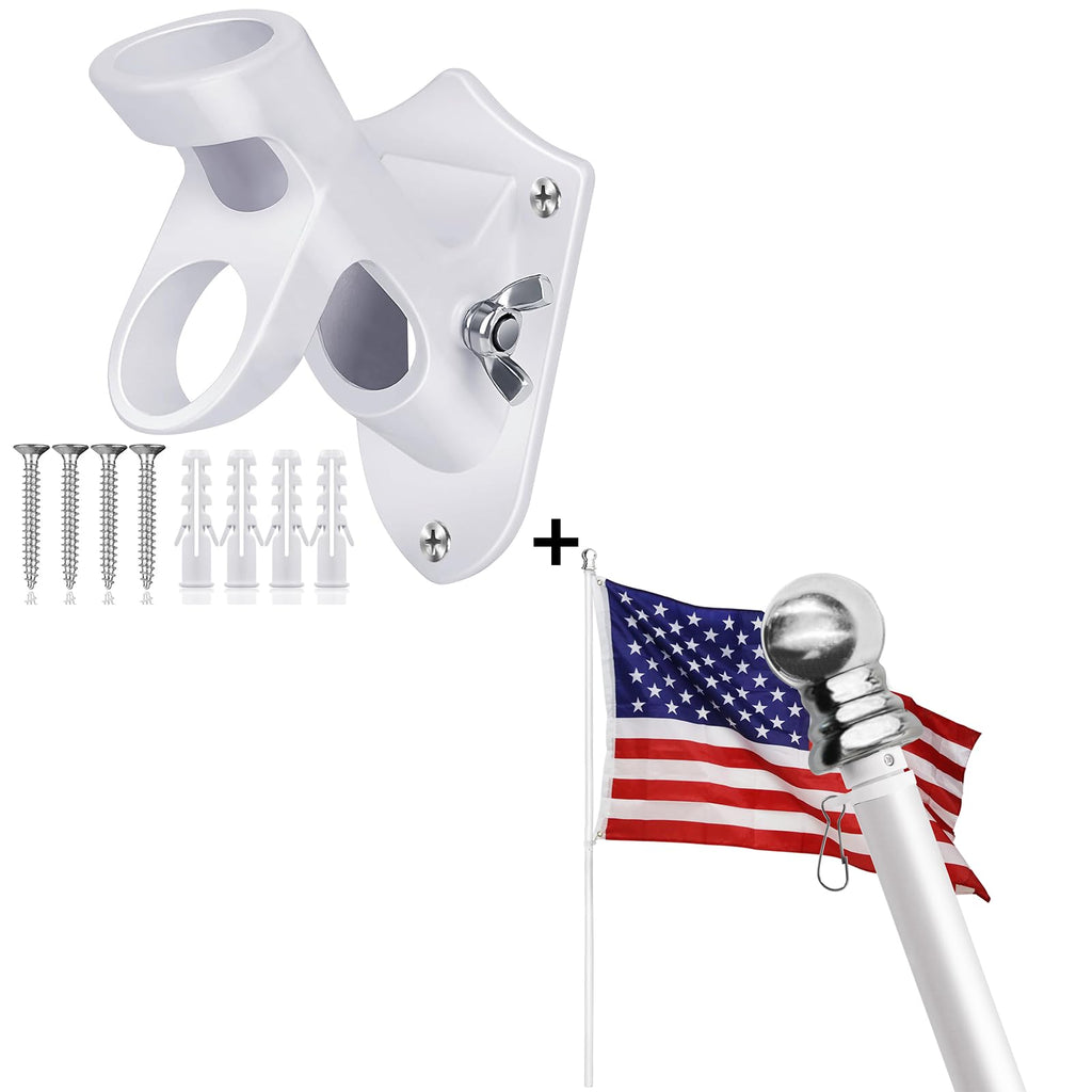 6FT Aluminum Spinning Flag Pole F487