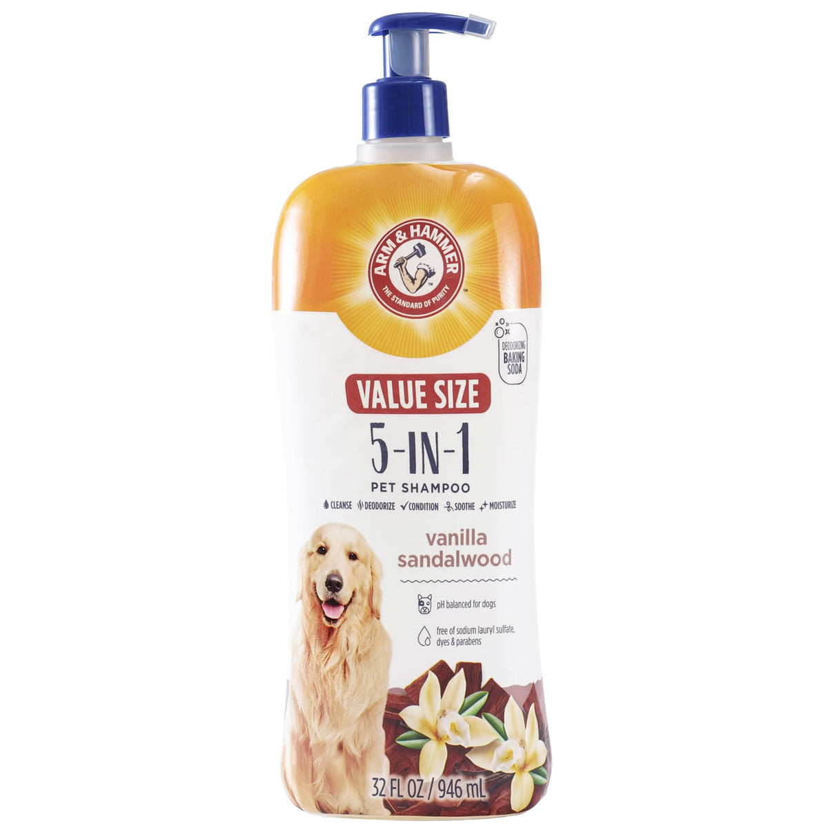 Vanilla Sandalwood Dog Shampoo 32 Fl Oz D883179