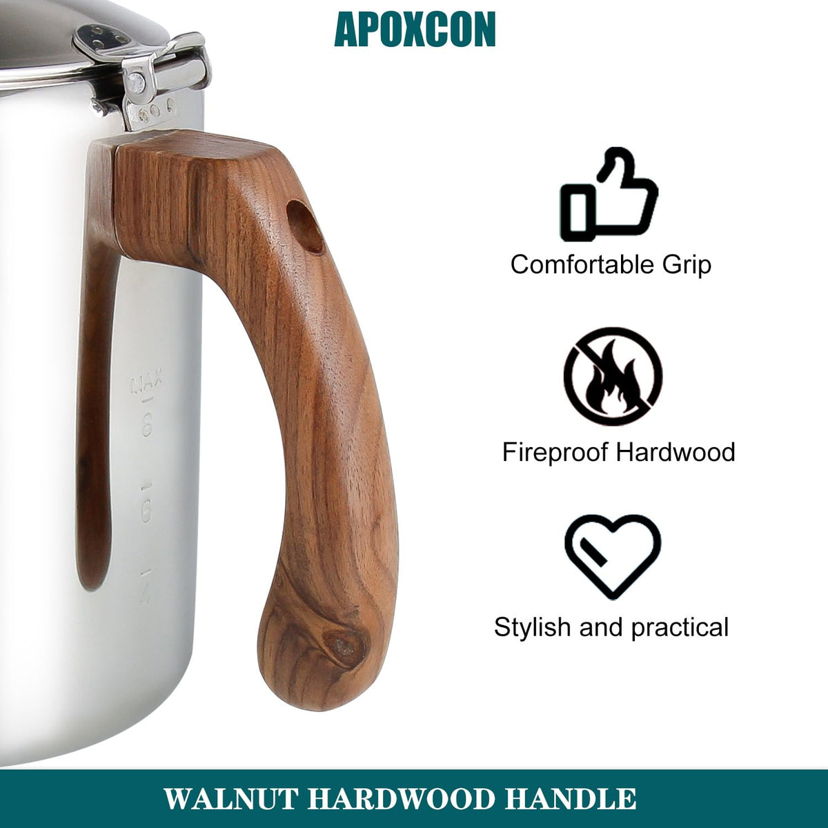 Coffee Percolator Pot Stainless Steel 8 Cup J2316