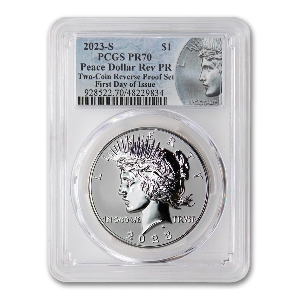 American Silver Morgan and Peace Dollar $1 H13959