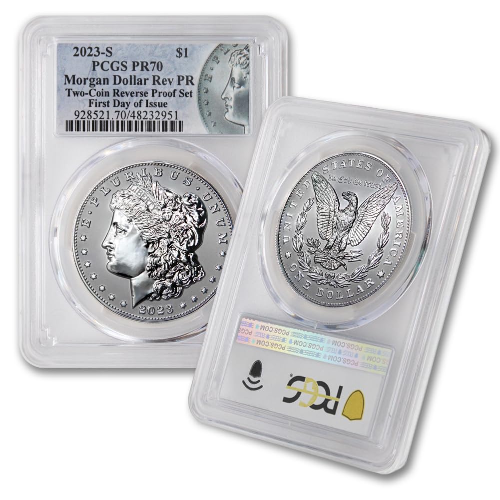 American Silver Morgan and Peace Dollar $1 H13959