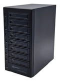 USB 4.0 40Gbps Type-C 8 Bay 2.5 Inch and 3.5 Inch SATA Hard Drive Enclosure D296668