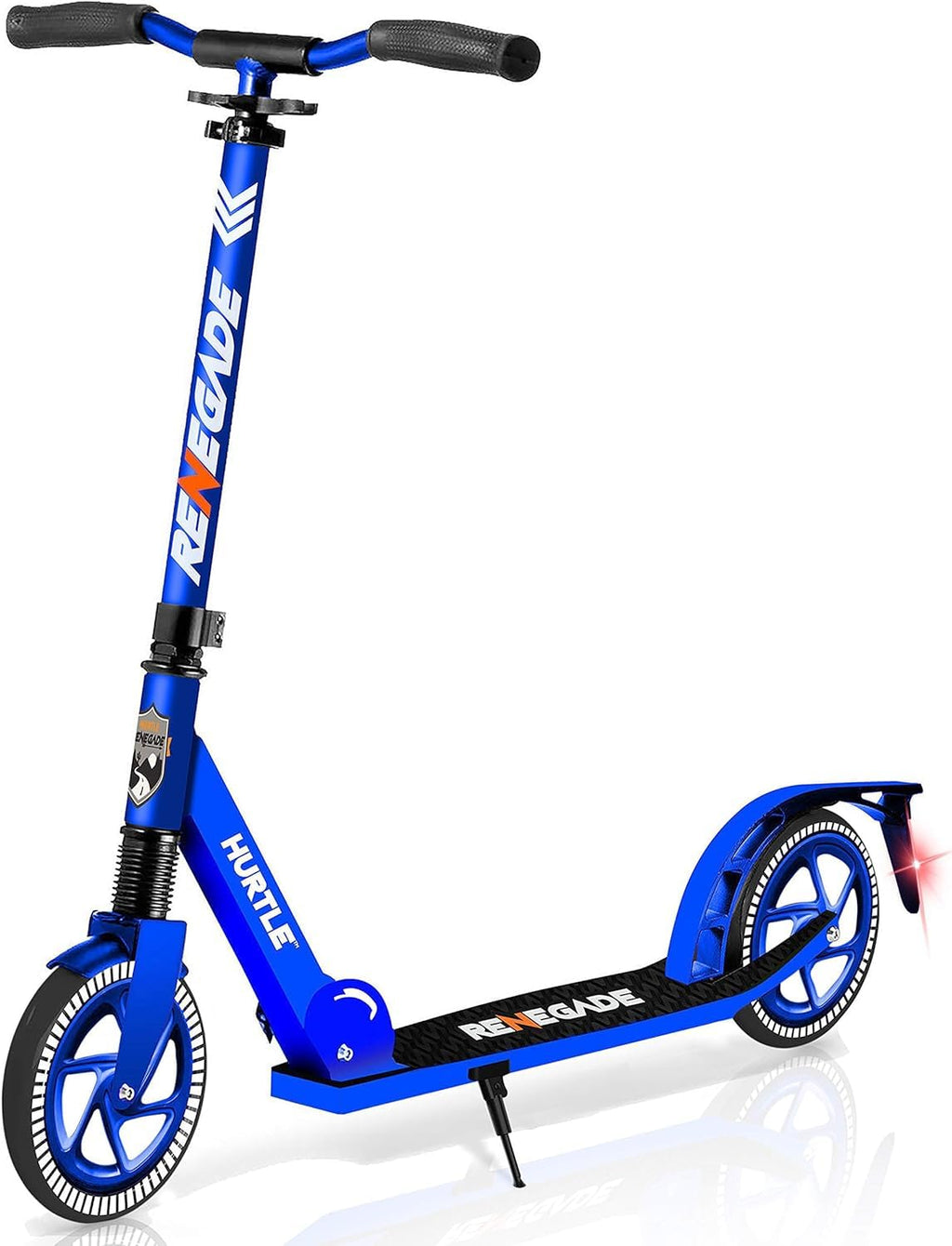 2-Wheel Folding Kick Scooter with Adjustable T-Bar Handlebar W5144