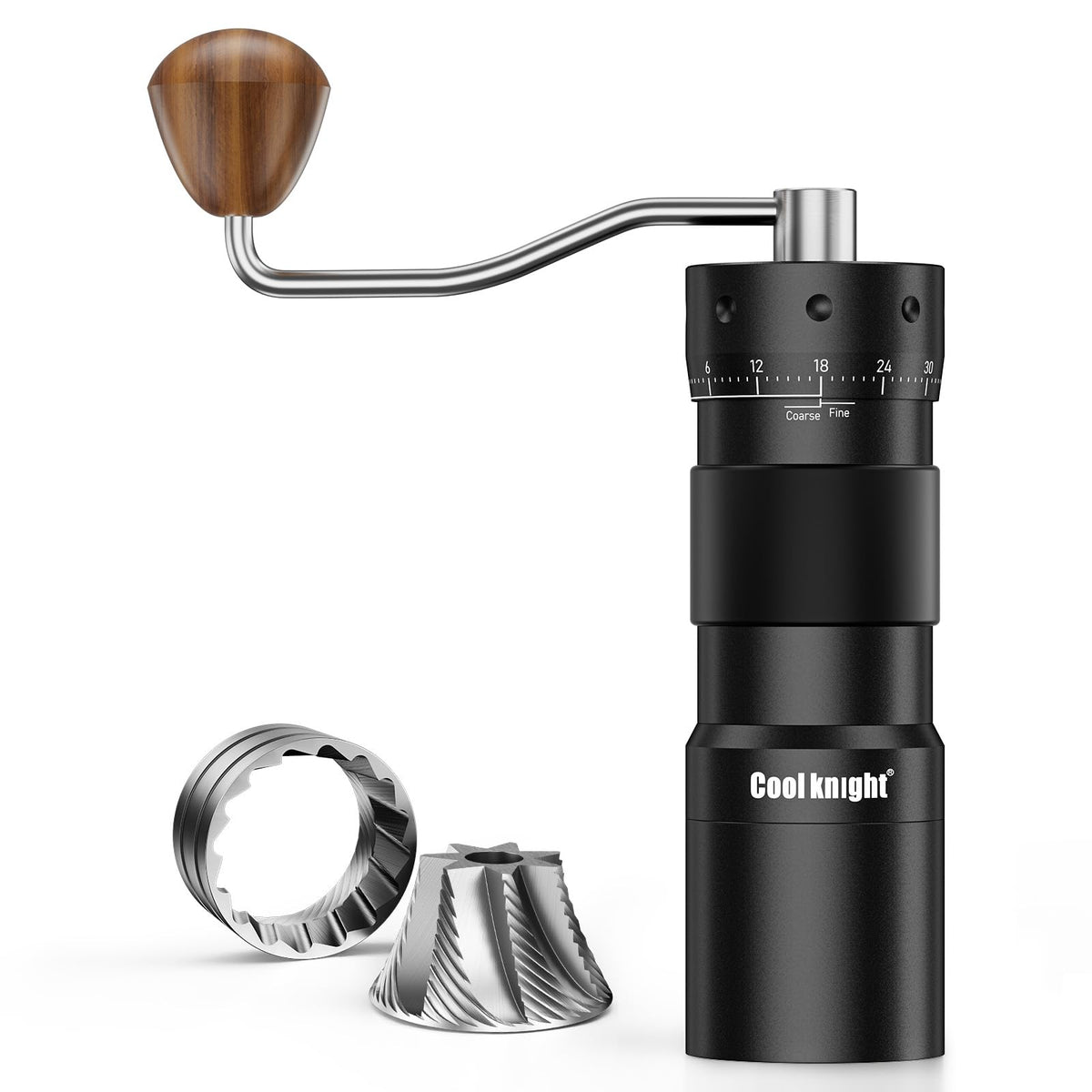 Manual Coffee Grinder 25g Capacity Aluminum Body V82699