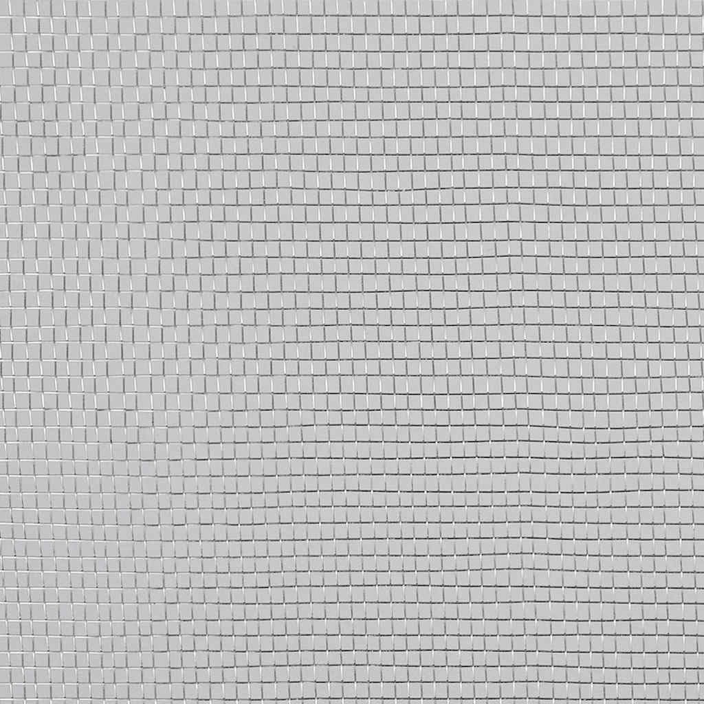 Aluminum Mesh Screen 39.4x196.9 Inch Silver Mesh Roll Z1679