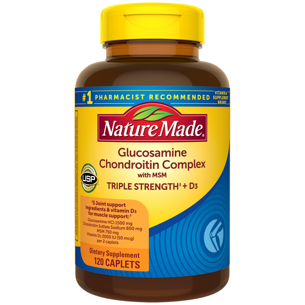 Glucosamine Chondroitin Complex with MSM 120 Caplets F7369