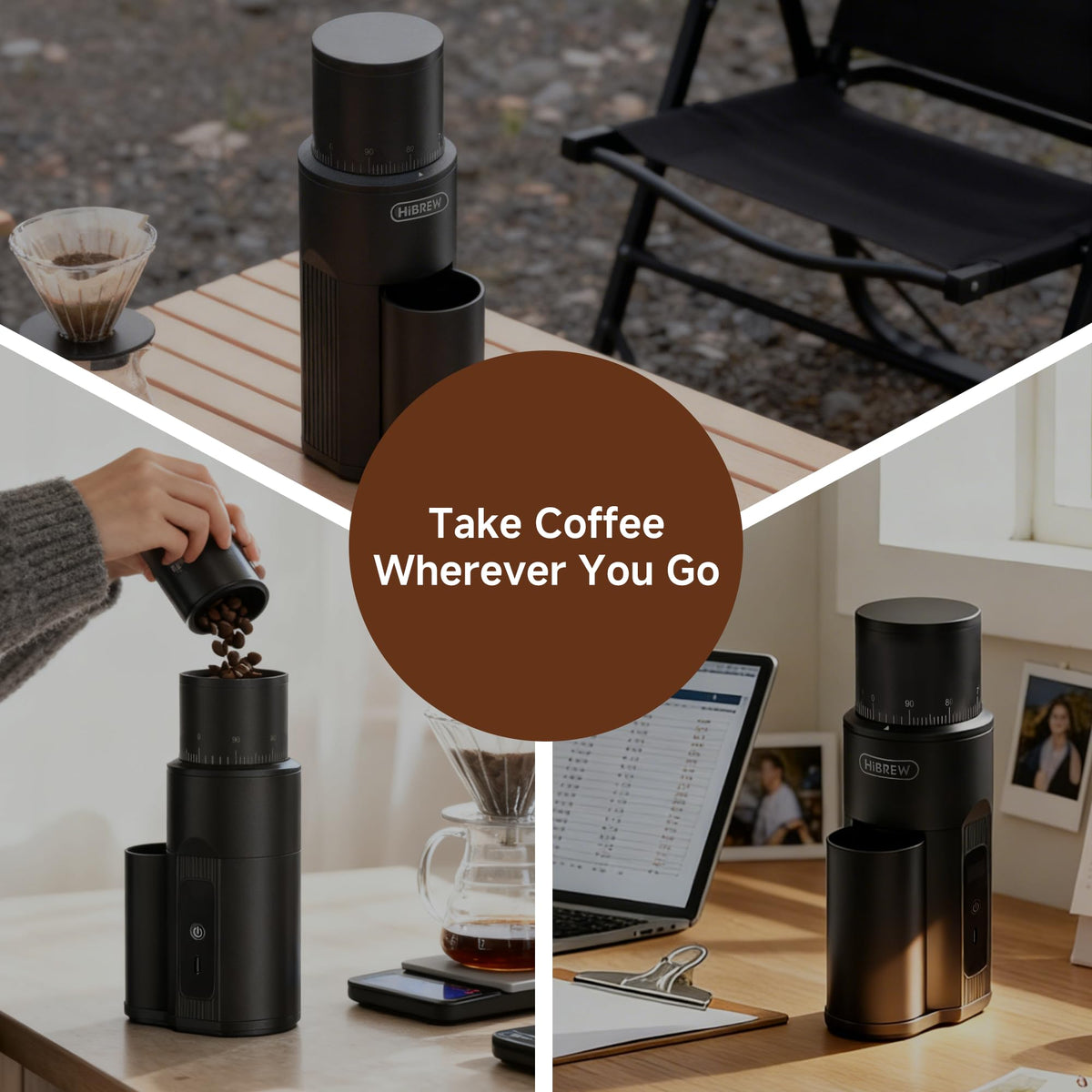 Portable Wireless Coffee Grinder K652396