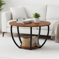 Round Coffee Table with Storage I6818