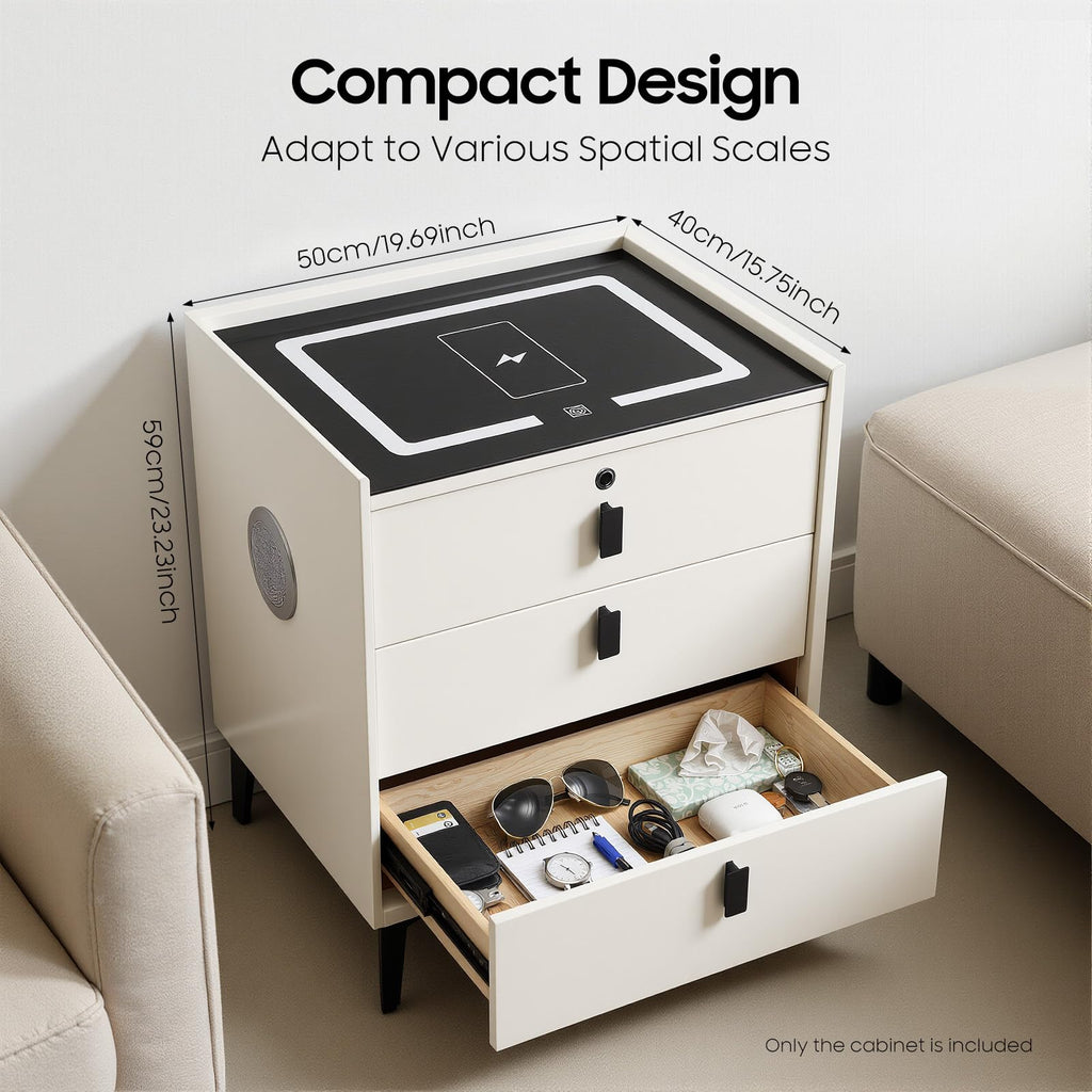 3 Drawers Nightstand V794