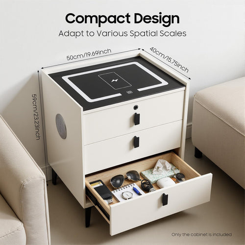 3 Drawers Nightstand V794