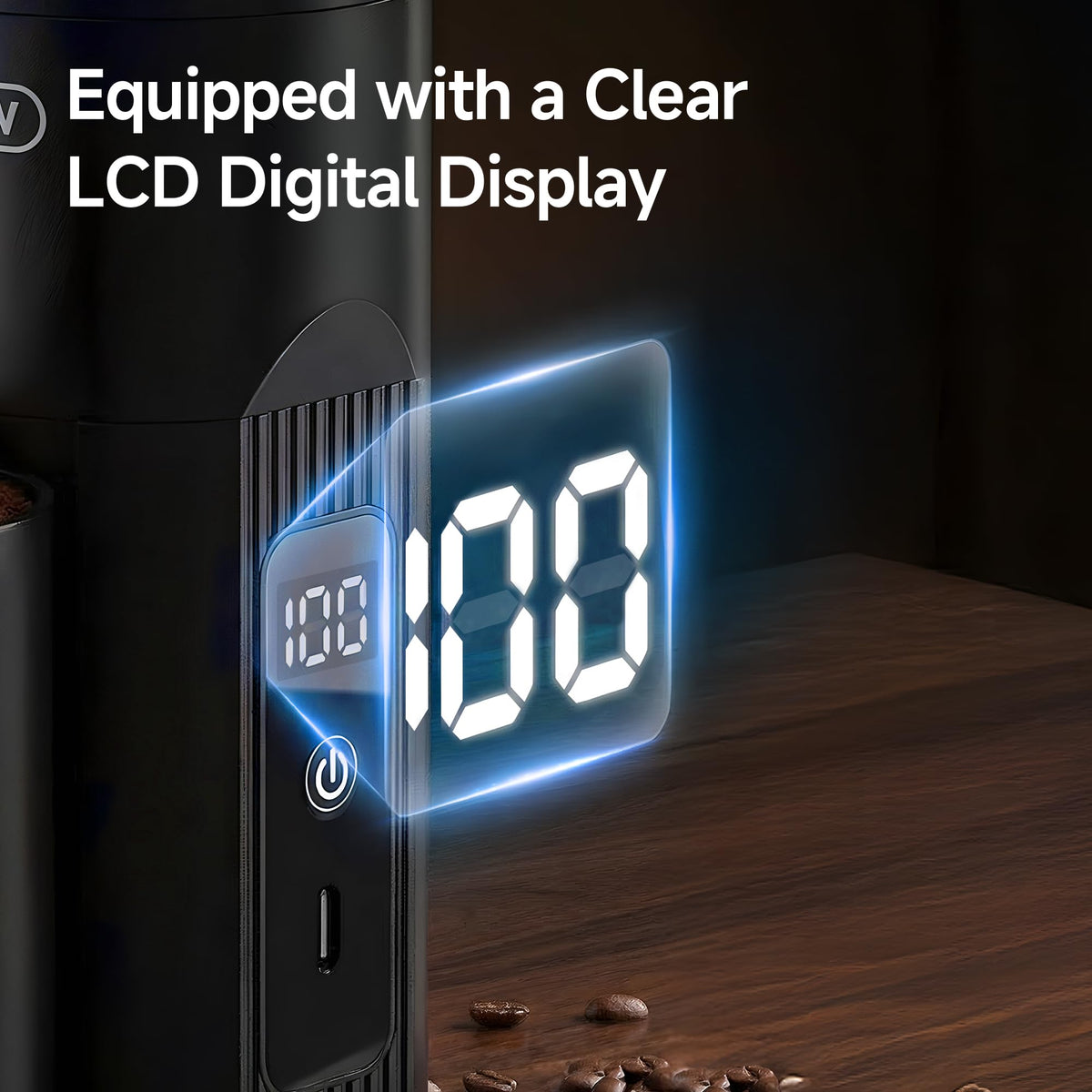 Portable Wireless Coffee Grinder K652396