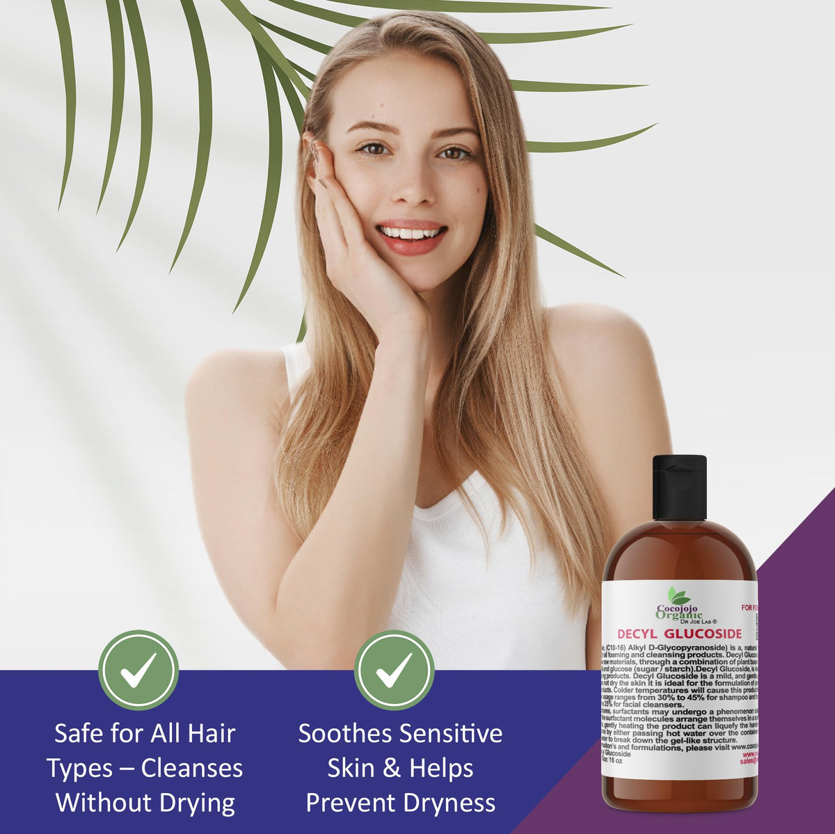 Decyl Glucoside Natural Surfactant 16 Oz N330813