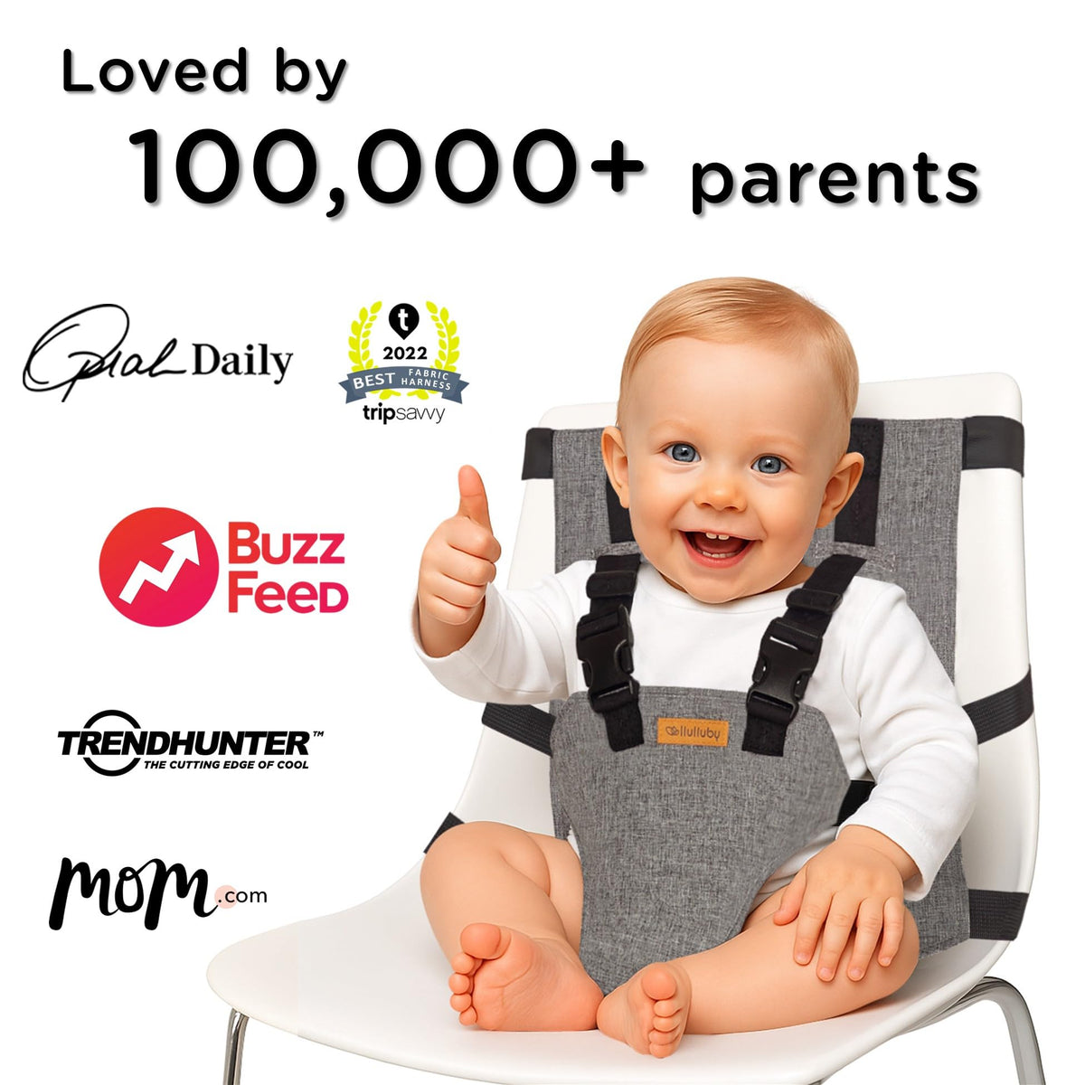 Compact Travel High Chair Portable Baby Harness Seat B19497