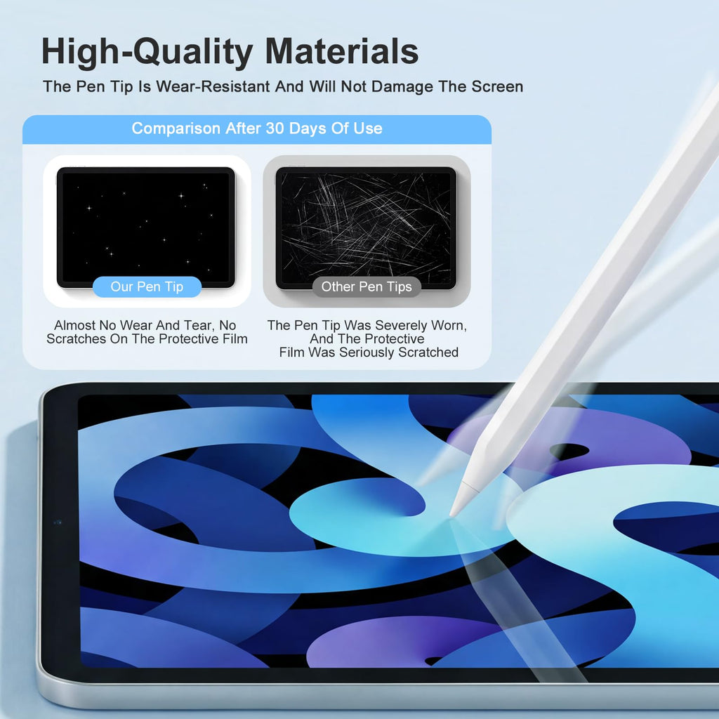 6 Pack White Pencil Tips for Apple Pencil H888543