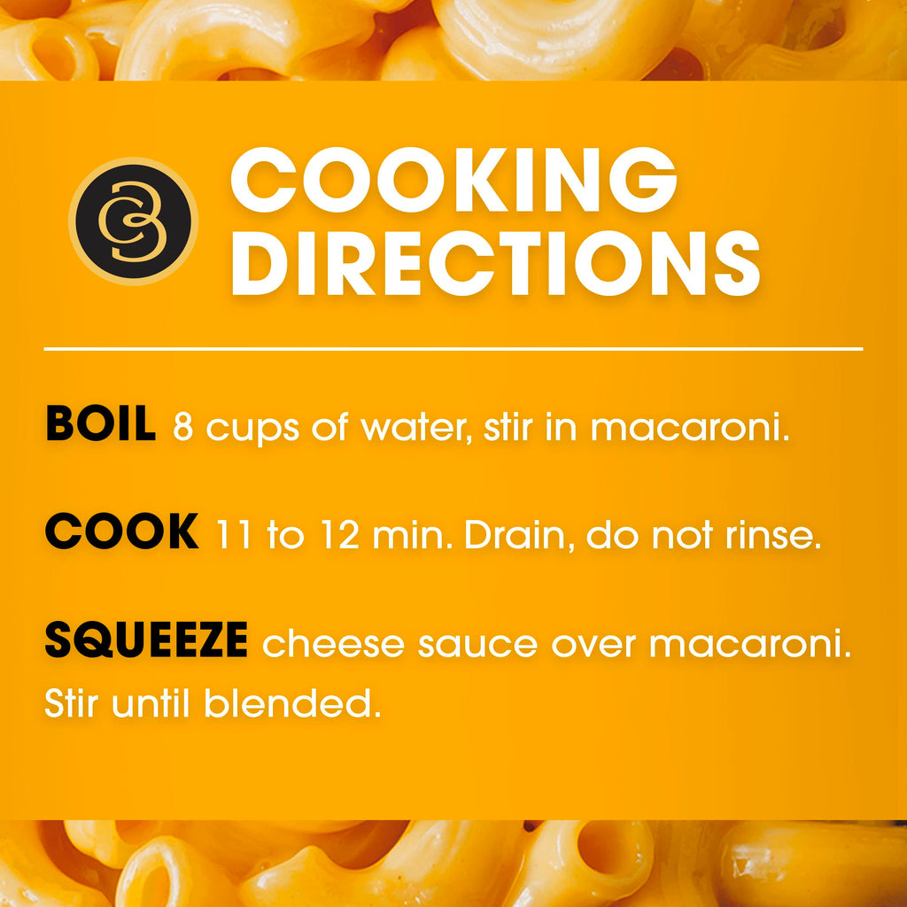 Sharp Cheddar Macaroni & Cheese Dinner 3 ct G756