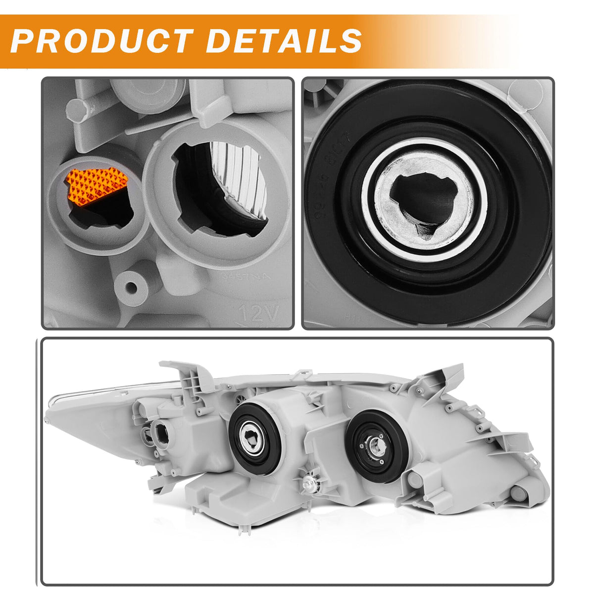 Headlight Assembly for Toyota Camry V597069
