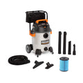 16 Gallon 6.5 Peak HP Stainless Steel Wet Dry Shop Vacuum F30091