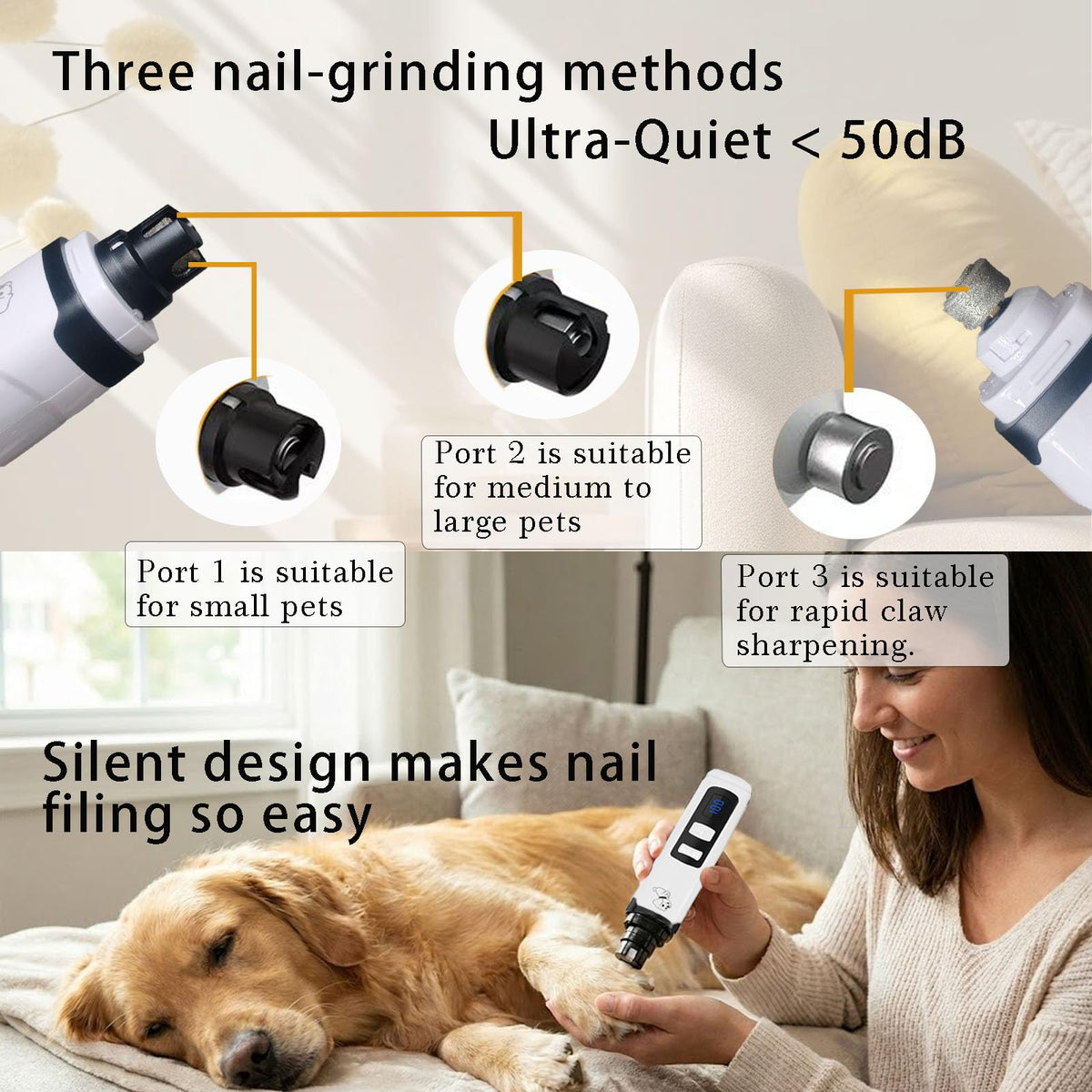 Dog Nail Clippers and Nail Grinder Set N10205