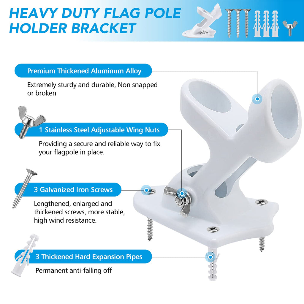 6FT Aluminum Spinning Flag Pole F487