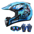 Youth DOT Approved Full Face Motocross Helmet U51555