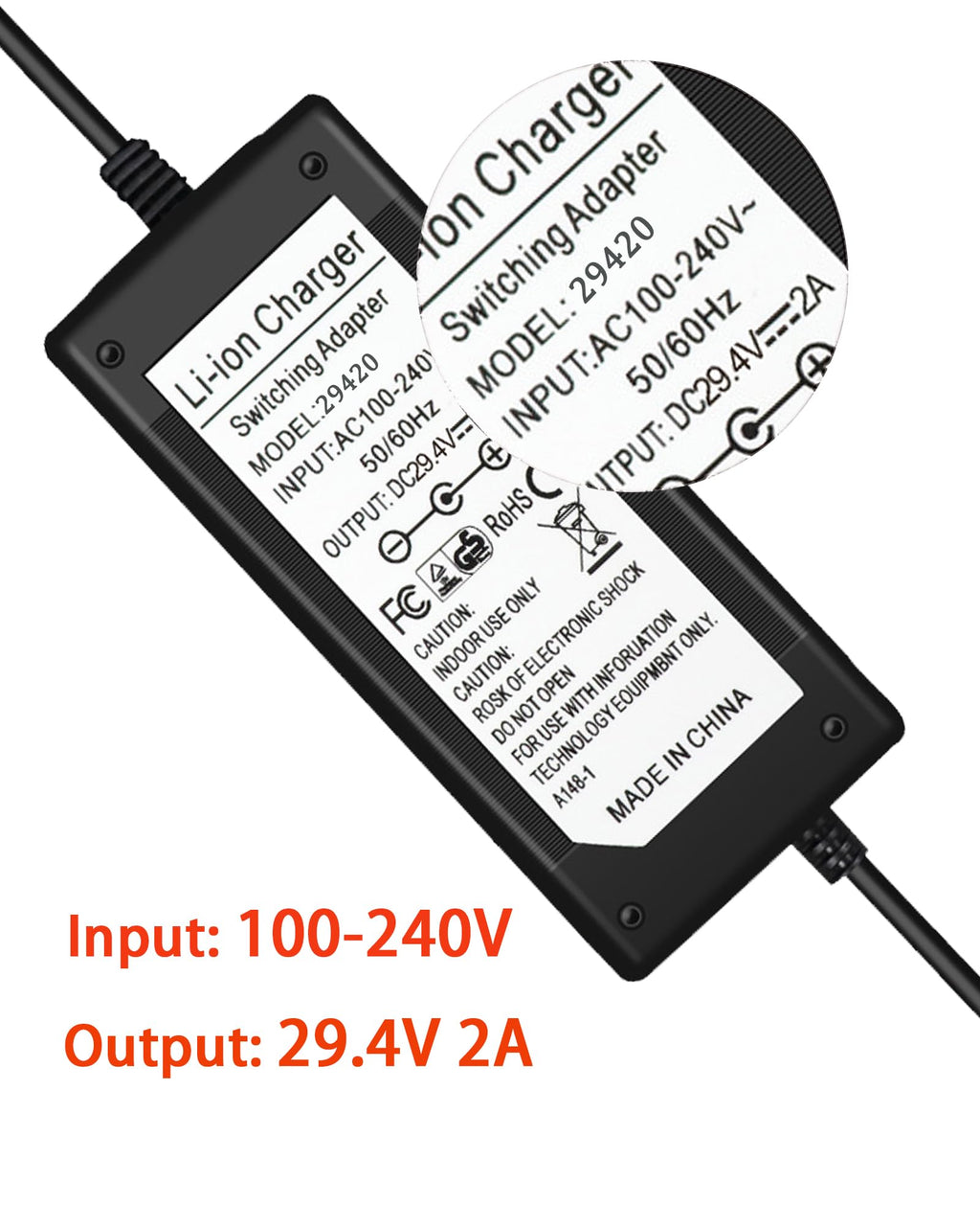 29.4V 2A Battery Charger M14885