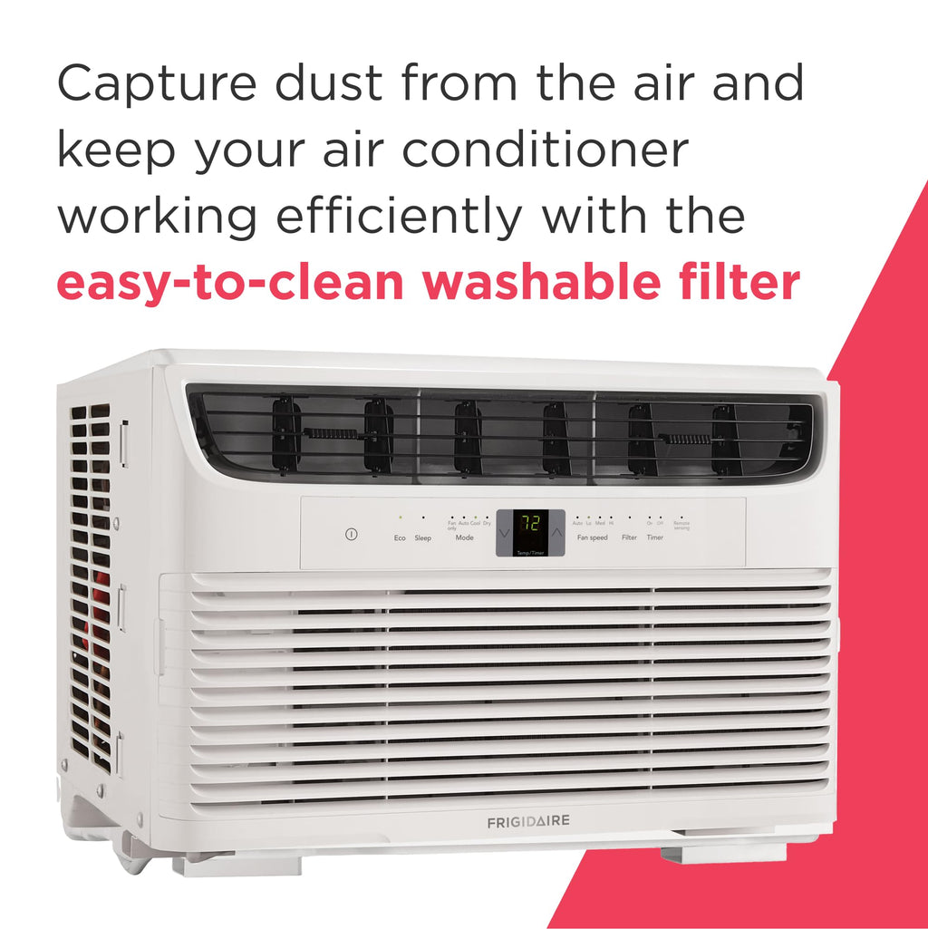 8,000 BTU White Window Air Conditioner with Remote Control W4630