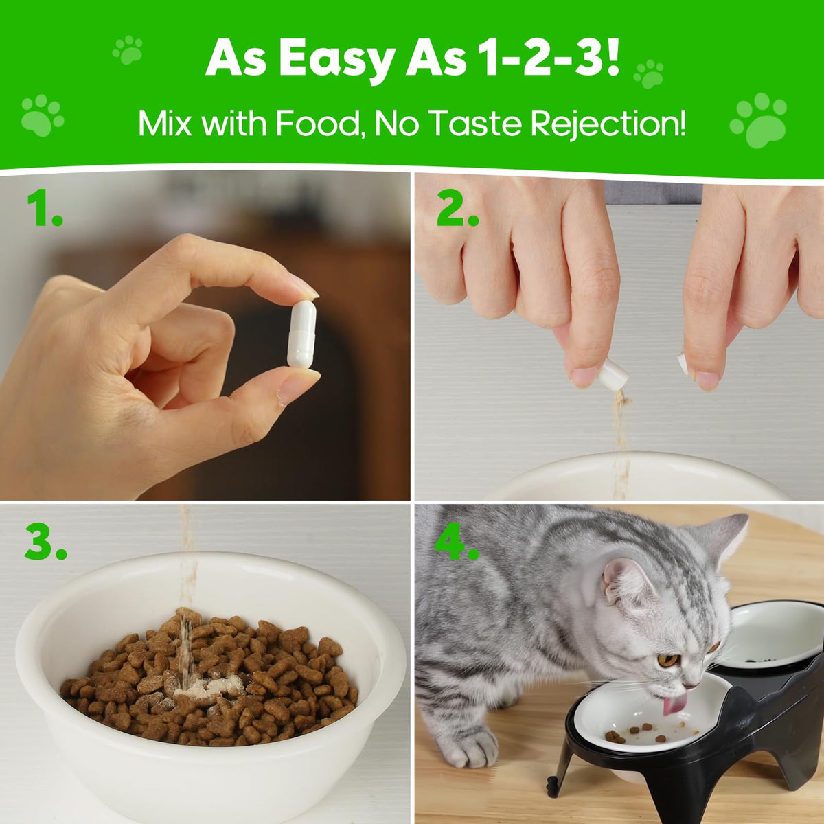 Cat Hairball Relief with Psyllium Seed Husk and Vitamins O94609