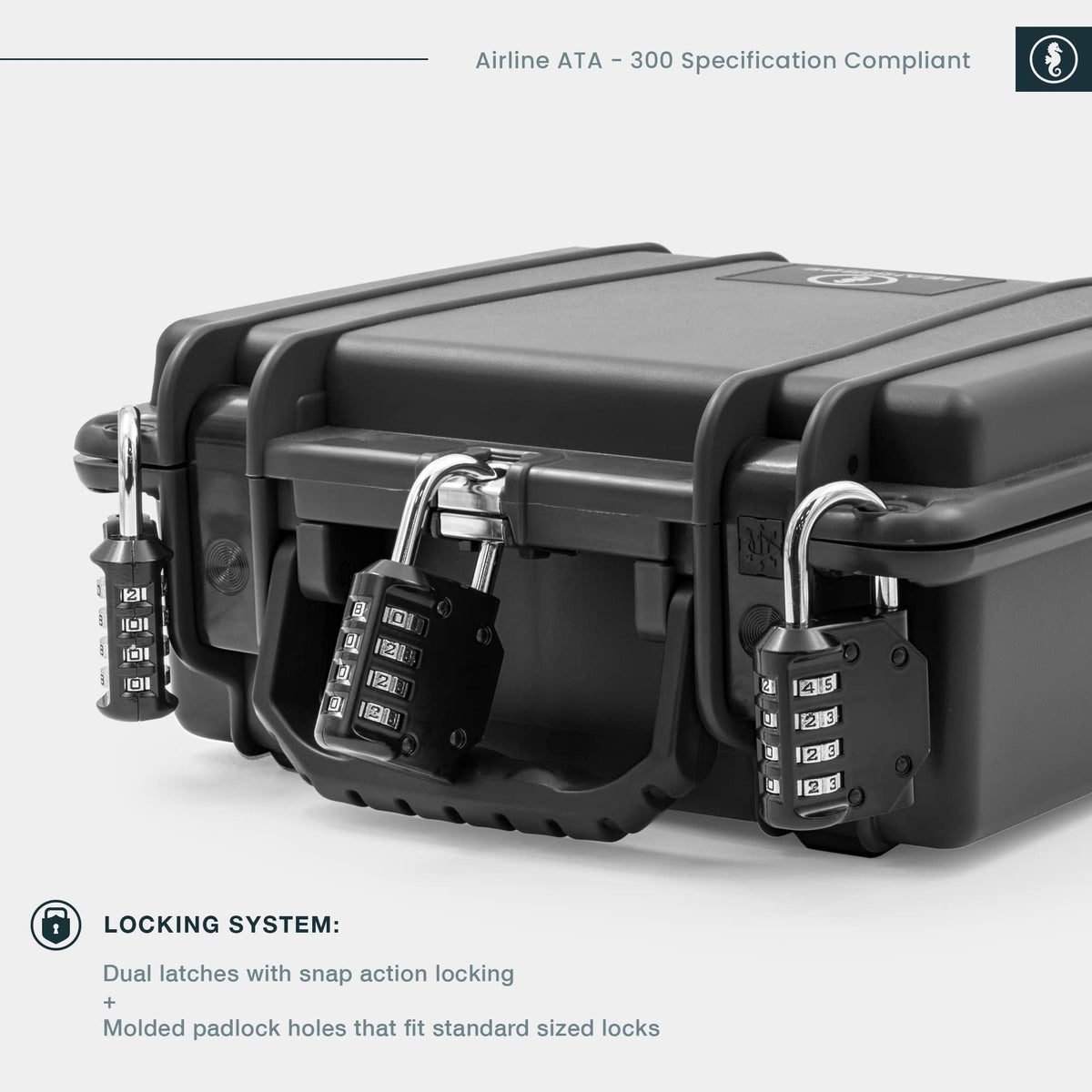 Heavy Duty Protective Dry Box Case with Foam P638