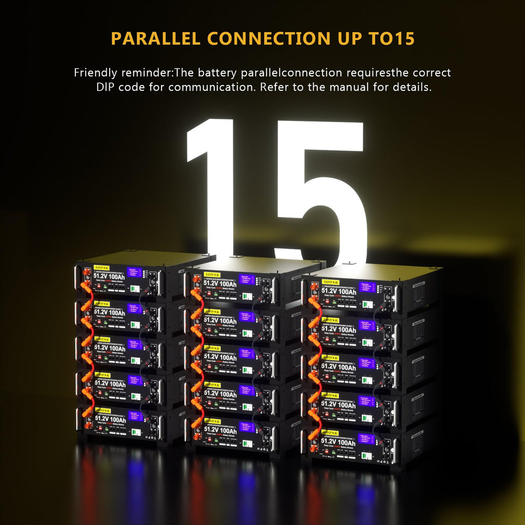 48V 100Ah Lithium LiFePO4 Solar Battery with 100A BMS E496015