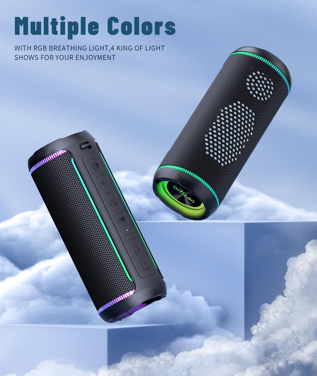 Black Portable Bluetooth Speaker M566876