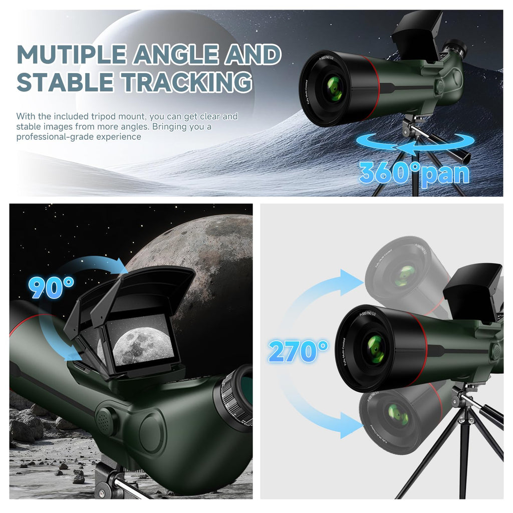 Auto-Focus Portable Digital Electronic Telescope O92894