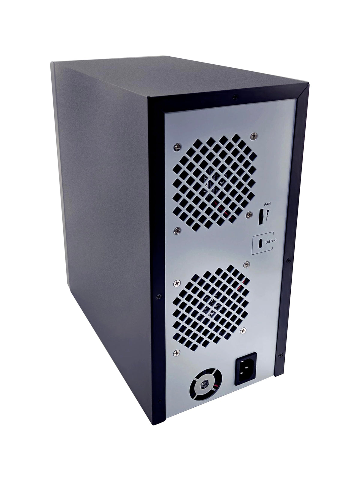 USB 4.0 40Gbps Type-C 8 Bay 2.5 Inch and 3.5 Inch SATA Hard Drive Enclosure D296668
